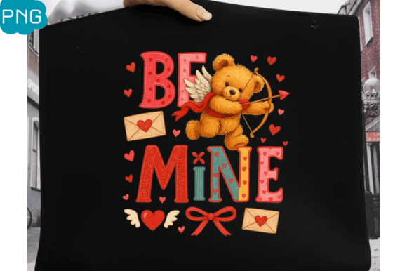 Be Mine Valentine PNG T-shirt Design