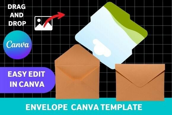 Canva Printable Envelope Template