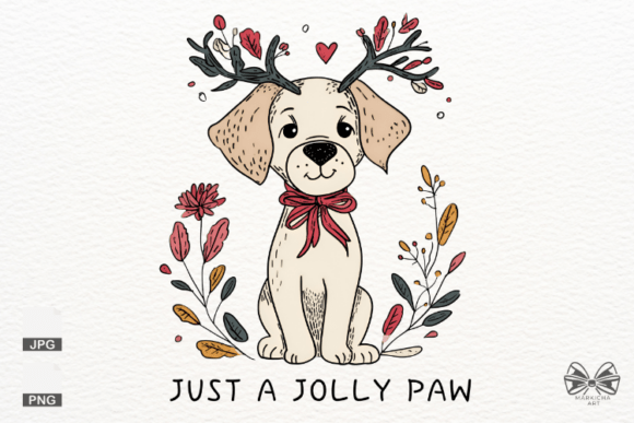 Christmas Dog PNG Clipart: A Creative Resource for Every Holiday Project