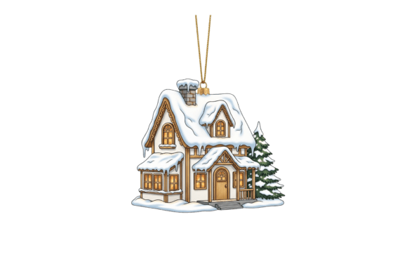Ornate Christmas Ornament Featuring: A Festive Design Resource for Creative Projects