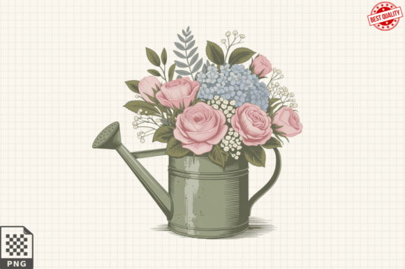 Watercolor Mothers Day Flowers Cliparts: A Creative Addition for Every Project